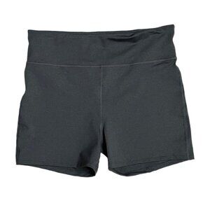 Adore Me Women's Haley Heather Shorty Biker Shorts XL Gray High Waist Athletic